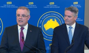 Scott Morrison and Mathias Cormann