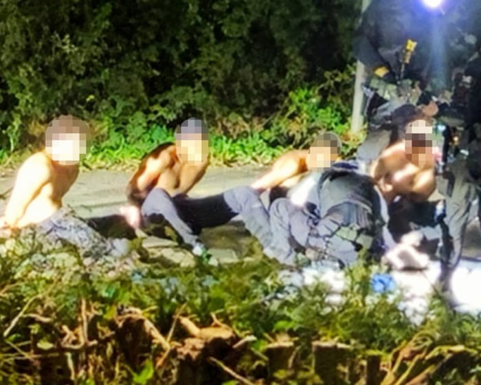 Five arrested on terrorism charges after explosives found near RAF base used by US