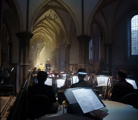 Orpheus Sinfonia, conducted by Peter Selwyn, perform Act 3 of Parsifal at Temple Church.