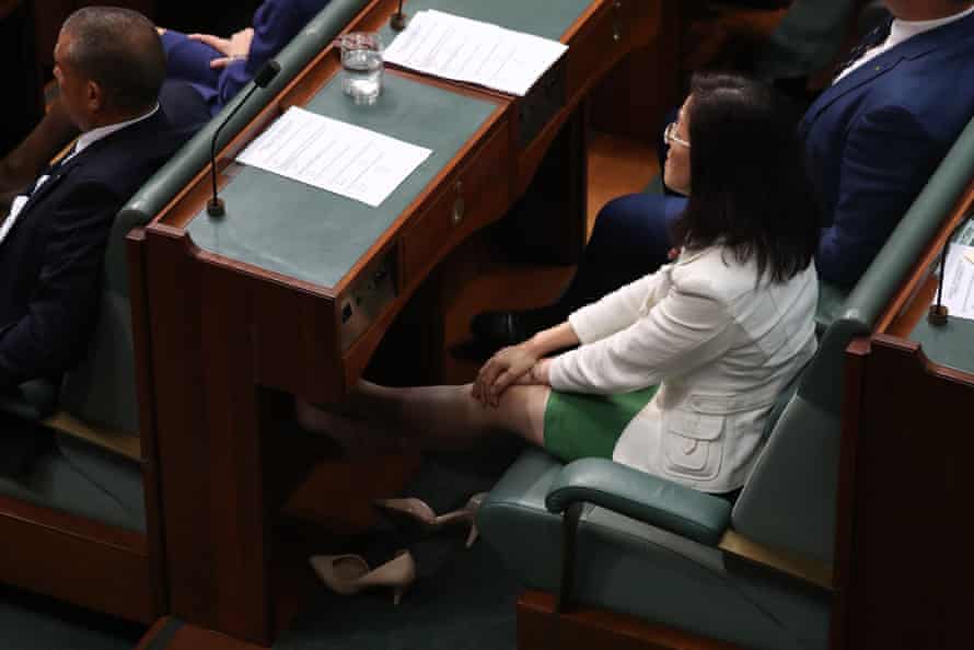 The member for Chisholm Gladys Liu during question time
