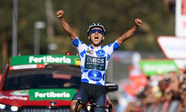 Richard Carapaz logró lograr una victoria inolvidable tras la última cumbre.