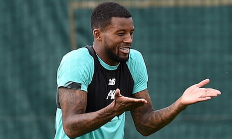 Georginio Wijnaldum made more midfield appearances for Liverpool than any other player in their 2019-20 title-winning campaign.