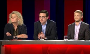 Fiona Simson, David Littleproud and Matt Sorenson