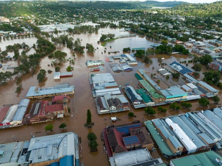 Lismore suffers major flooding on 30 March.