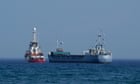 Middle East crisis: second shipment of Gaza aid sets sail from Cyprus – as it happened
