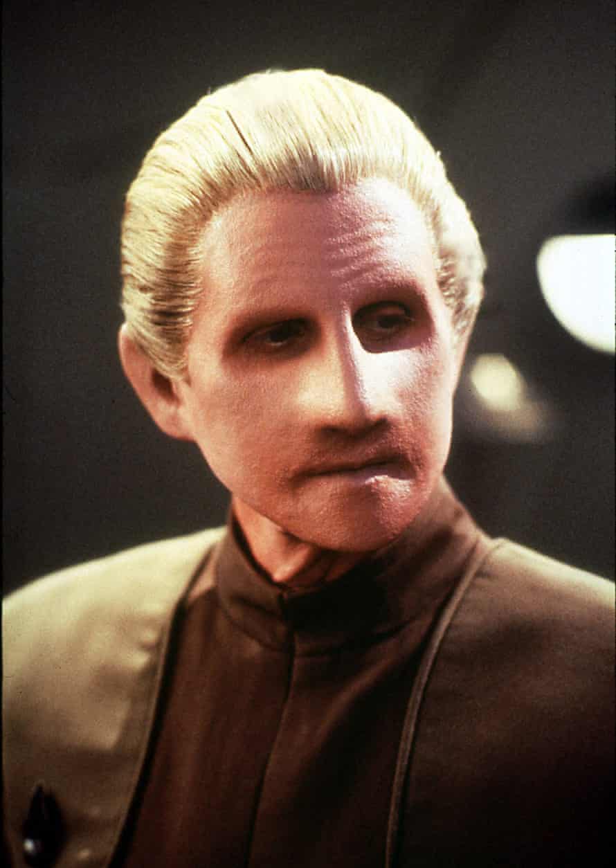 René Auberjonois as Odo in Star Trek: Deep Space Nine.