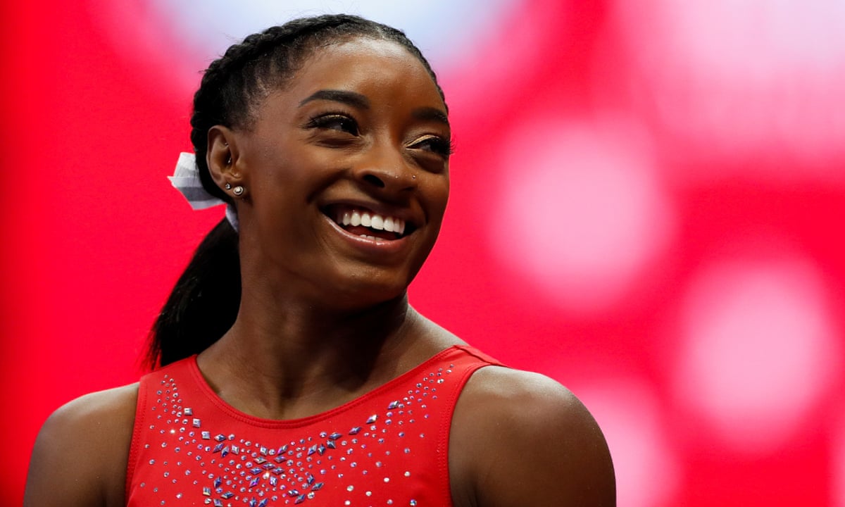 The cat got fed instead of us': Simone Biles discusses her childhood hunger | Simone Biles | The Guardian