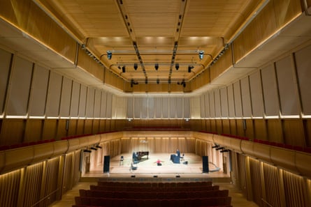 Sohmen Concert Hall at the Stephen A Schwarzman Centre for the Humanities, Oxford.