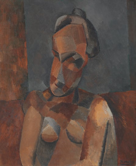 Pablo Picasso’s Bust of a Woman 1909.