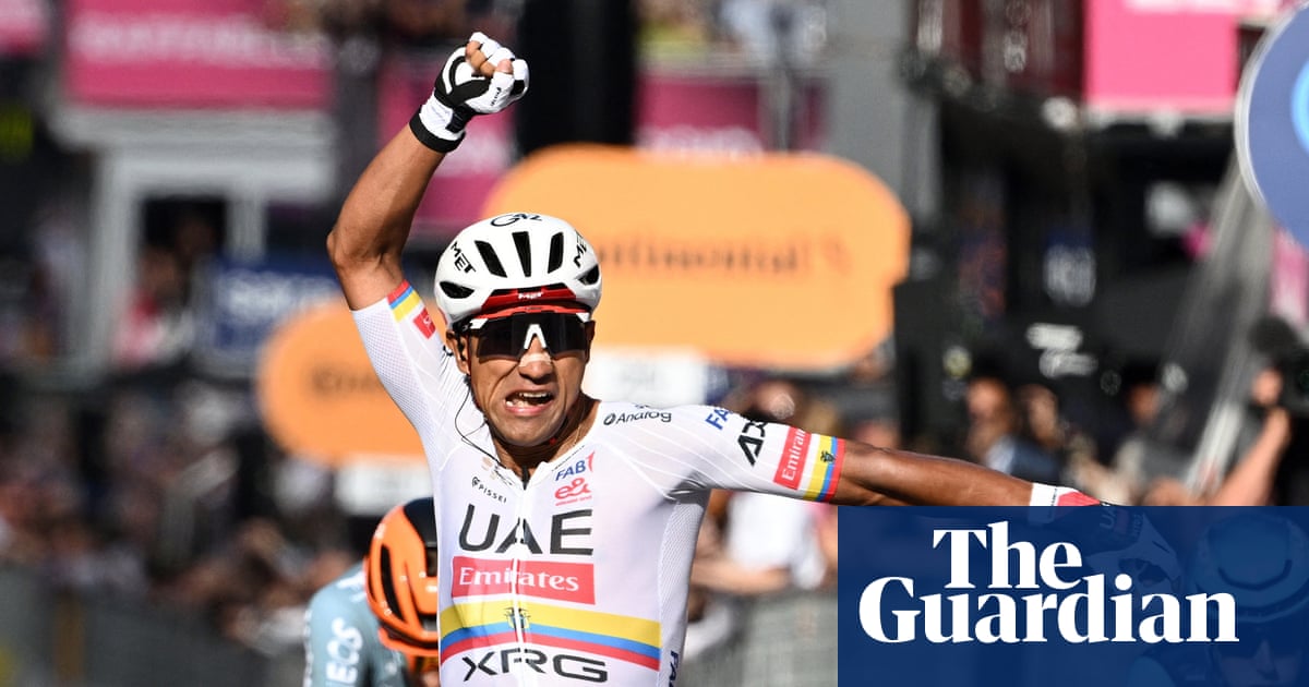 Giro d'Italia: Narvaez powers to stage four victory with Ciccone in the pink