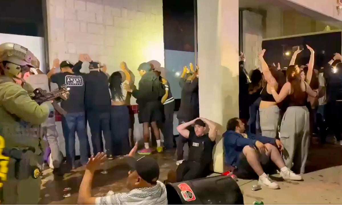 More than 100 people detained after federal raid in Colorado Springs | Colorado | The Guardian