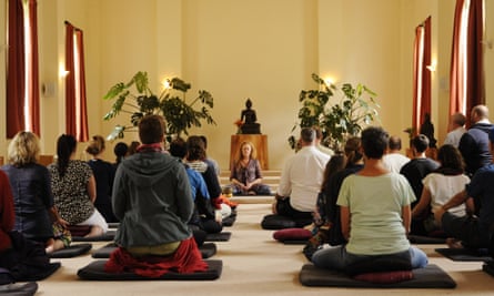 meditation session Gaia House