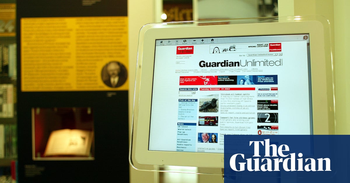 From new media to Guardian Unlimited: records of the Guardian’s first years online