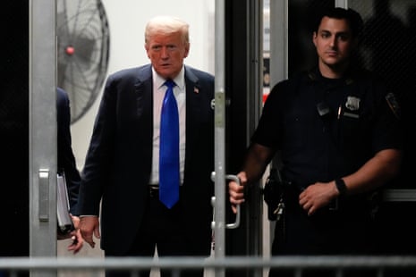 Donald Trump returns to the courtroom in his criminal trial at New York State Supreme Court in New York, New York, USA, 30 May 2024.