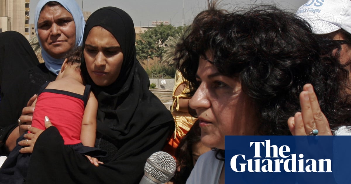 So many Iraqi women have been killed for having a voice. Tomorrow, it could be one of us