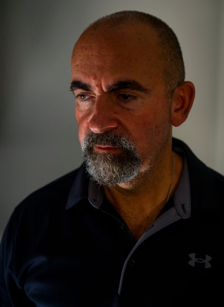 Closeup of Marc Polymeropoulos’s face