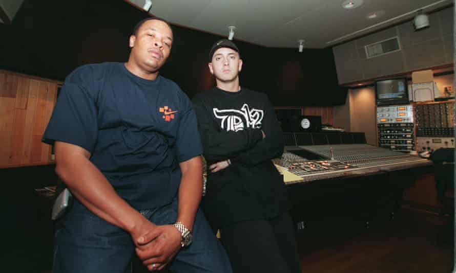 With Eminem in 2000.
