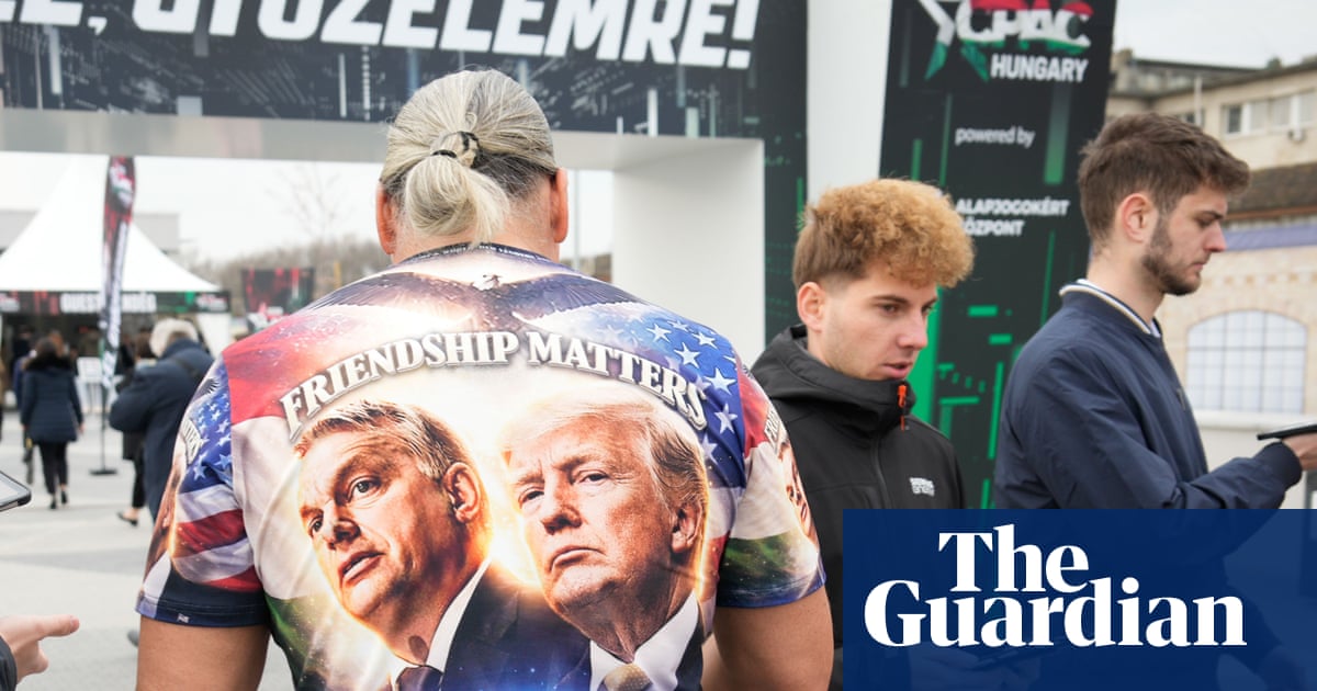 Trump lauds Viktor Orbán as Europe’s far-right leaders gather in Budapest