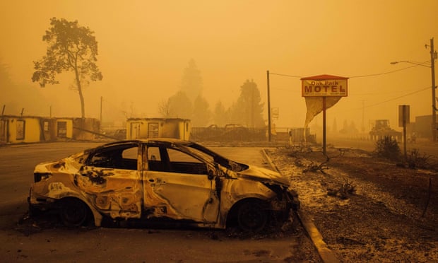 ‘As Americans in California, Washington and Oregon are discovering, wildfires do not only impact the wilderness. Towns and suburbs are not inviolate.’