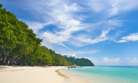 Beach of Koh Rok Island, Thailand