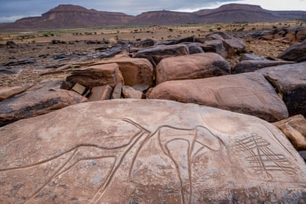 Art at Aït Ouazik.