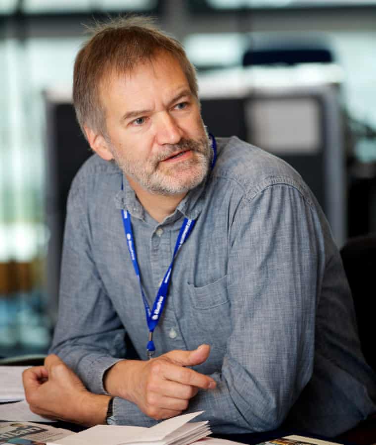 David Goodhart takes place in a roundtable debate on immigration at the Conservative party conference in Birmingham, 2014.