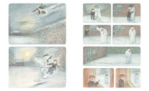 ‘Walking in the Air’: Briggs’s wordless story The Snowman was adapted into the Christmas TV classic in 1982.
