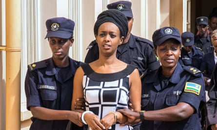 Diane Rwigara, a prominent critic of Rwanda’s President Paul Kagame.