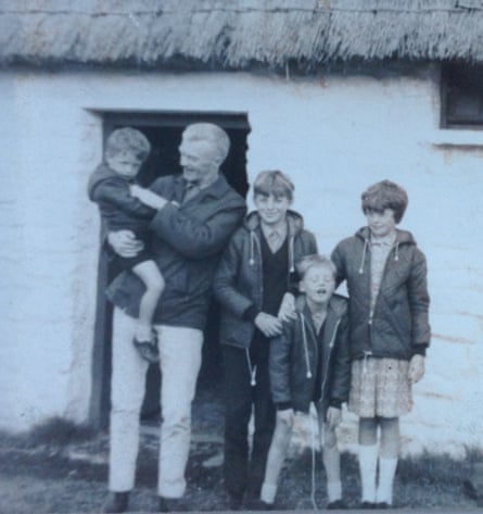 Photo from the Graham family holiday in Belfast.
