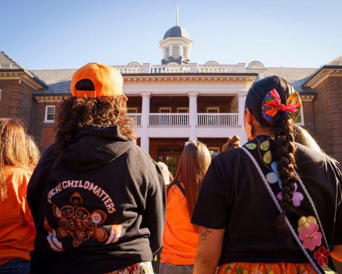 ‘I can still hear the children’: Canada’s residential schools survivors welcome chance to reclaim sites