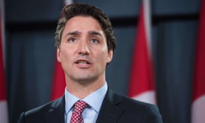 Canadian prime minister Justin Trudeau