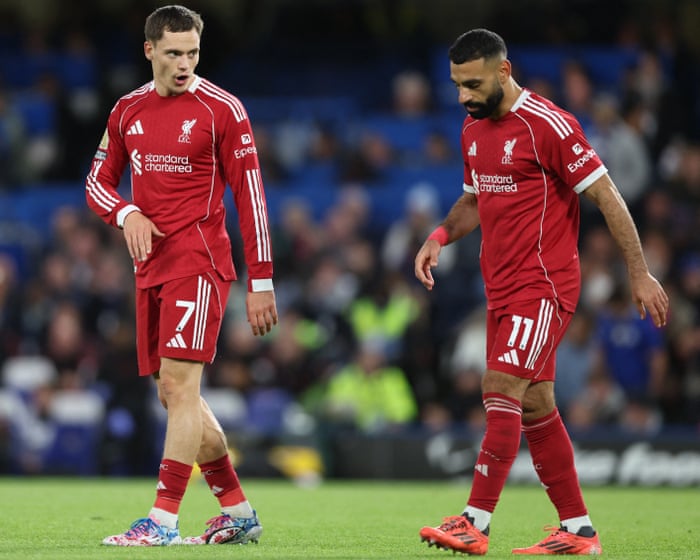 Arne Slot’s Liverpool tactical shifting is gambling on more Wirtz and less Salah | Jonathan Wilson