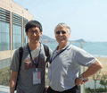 Drs. Lijing Cheng and Kevin Trenberth, September 2016 in Qing Dao China at the CLIVAR Conference.