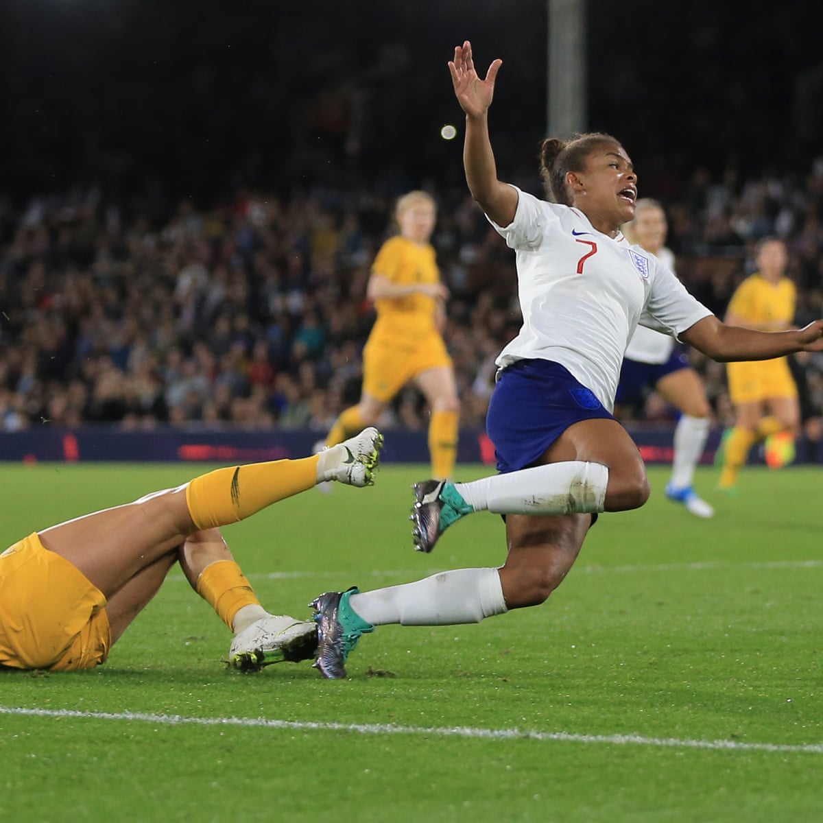 England 1 1 Australia Women S International Football Friendly As It Happened Football The Guardian