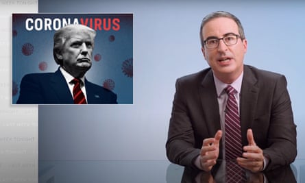 John Oliver: “At this point, Trump is clearly bored of hearing about Covid, and I am sorry about that, but you know what’s been completely exhausting for the rest of us? Worrying about it all the time.”