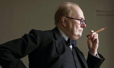 Gary Oldman as Churchill in Darkest Hour (2017).