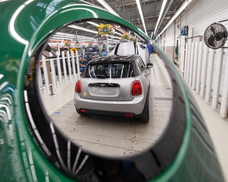 Rear of vehicle reflected in mirror