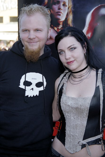 Amy Lee & Ben Moody of Evanescence.