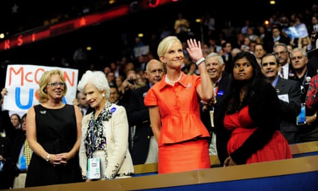 Cindy McCain at the Republican National Convention in 2008.