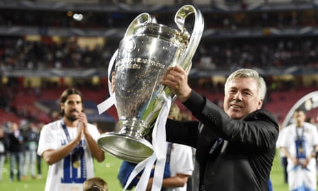 Carlo Ancelotti is a unique manager on the threshold of even more glory ...