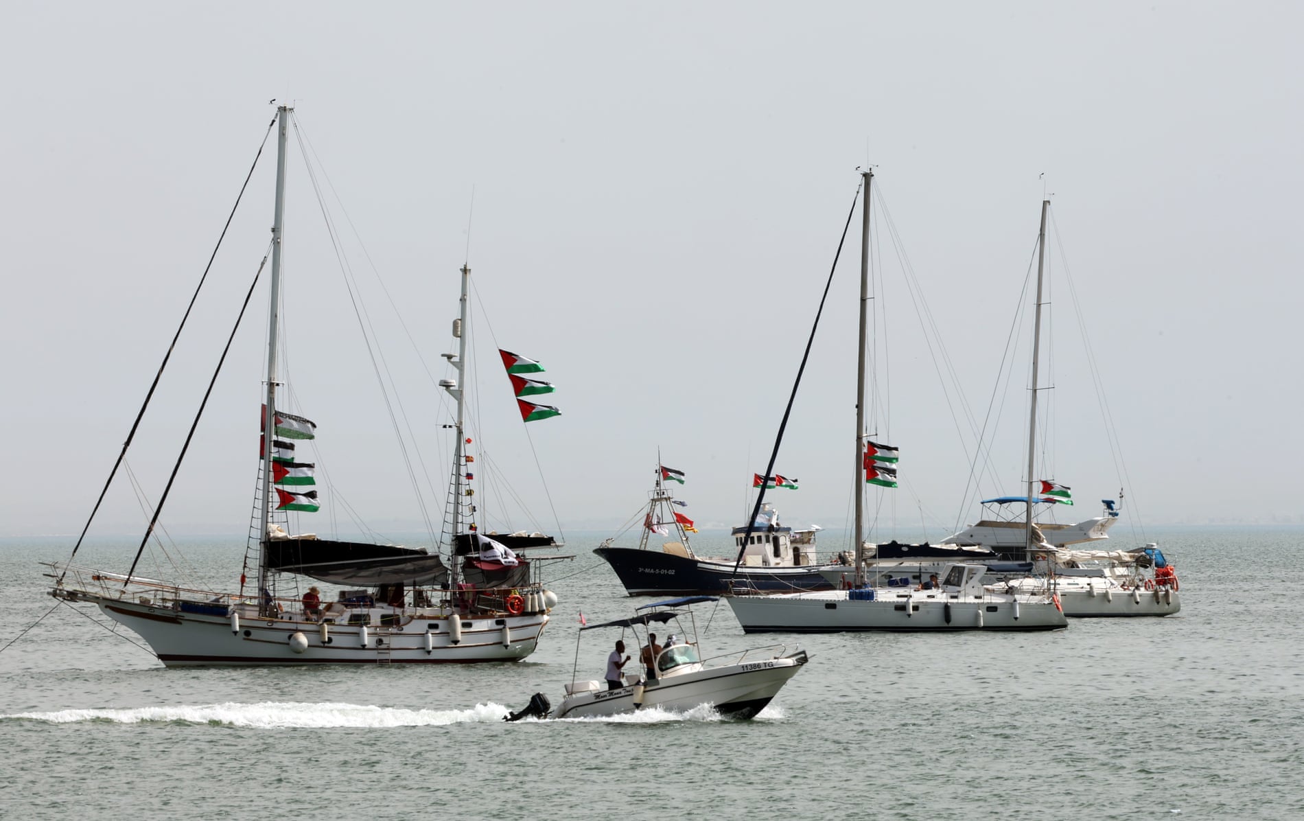 Flotilla boats