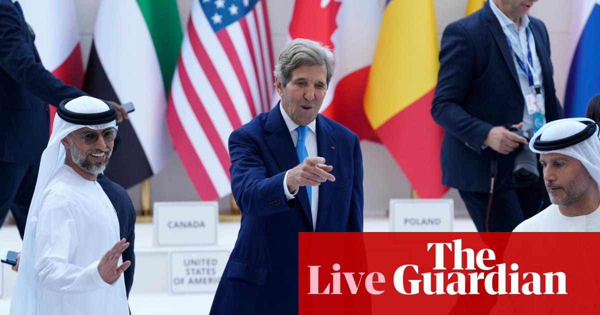 Cop28 live: US commits to close coal-fired power plants