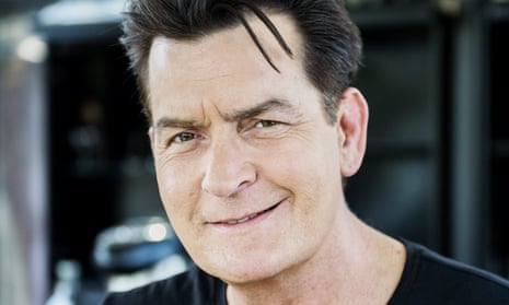 Charlie Sheen, with his familiar wolfish grin: ‘I’m out of things to prove. I just want my kids to be proud of me.’
