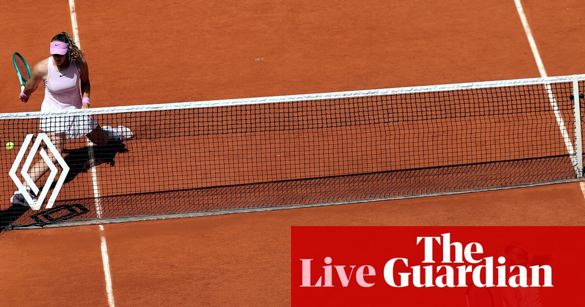 Maja Chwalinska v Mirra Andreeva: French Open 2026 women’s singles final – live
