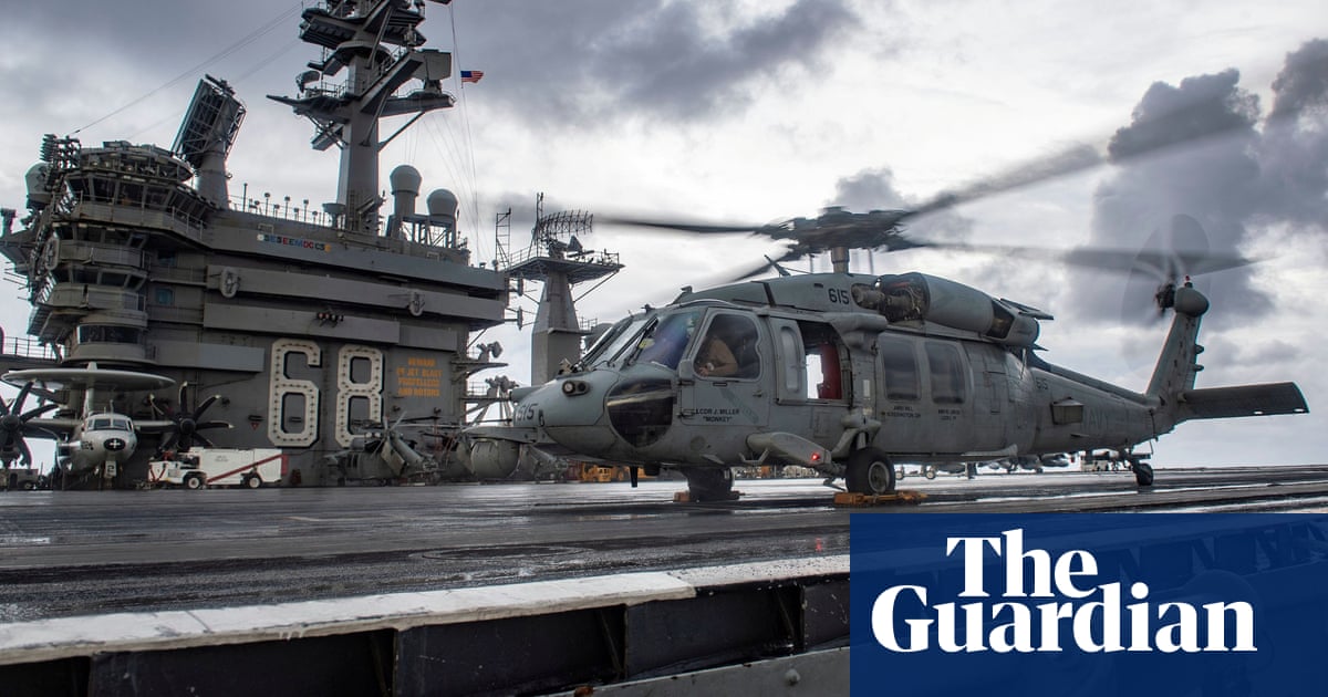 US Navy identifies five sailors who died in helicopter crash in Pacific Ocean