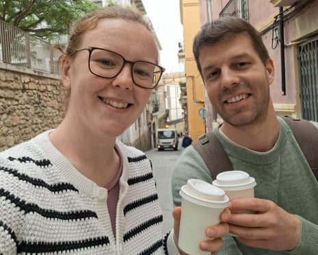 Sarah and Philipp Schloegl’s 11-month-old baby was refused entry because a UK passport or special certificate was required after a rule change.