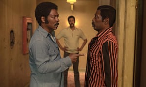 Eddie Murphy, Keegan-Michael Key and Wesley Snipes in Dolemite Is My Name.