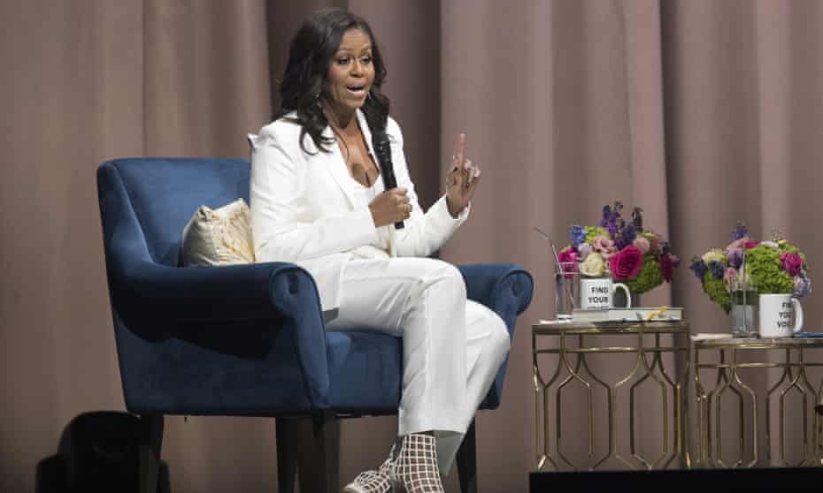 Michelle Obama: ‘That whole, “So you can have it all.” Nope, not at the same time. ‘That’s a lie. And it’s not always enough to lean in, because that shit doesn’t work all the time.’