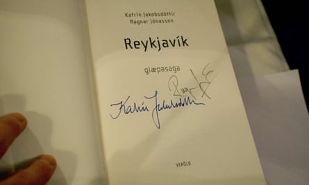 A signed copy of Reykjavík