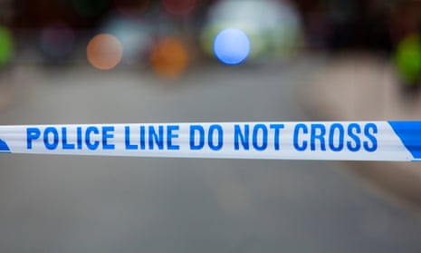 Police cordon tape